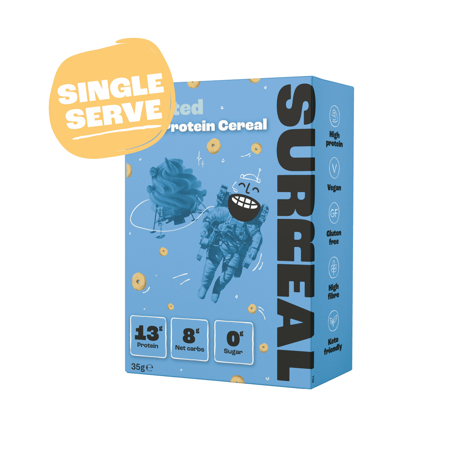 Surreal Frosted flavoured High protein cereal - 35g