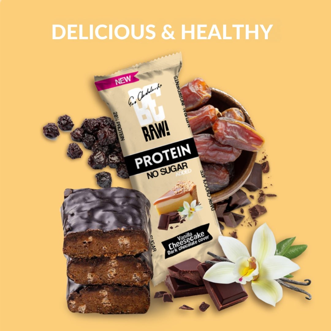 Protein 28% Bar - Vanilla Cheesecake dark chocolate covered 40g