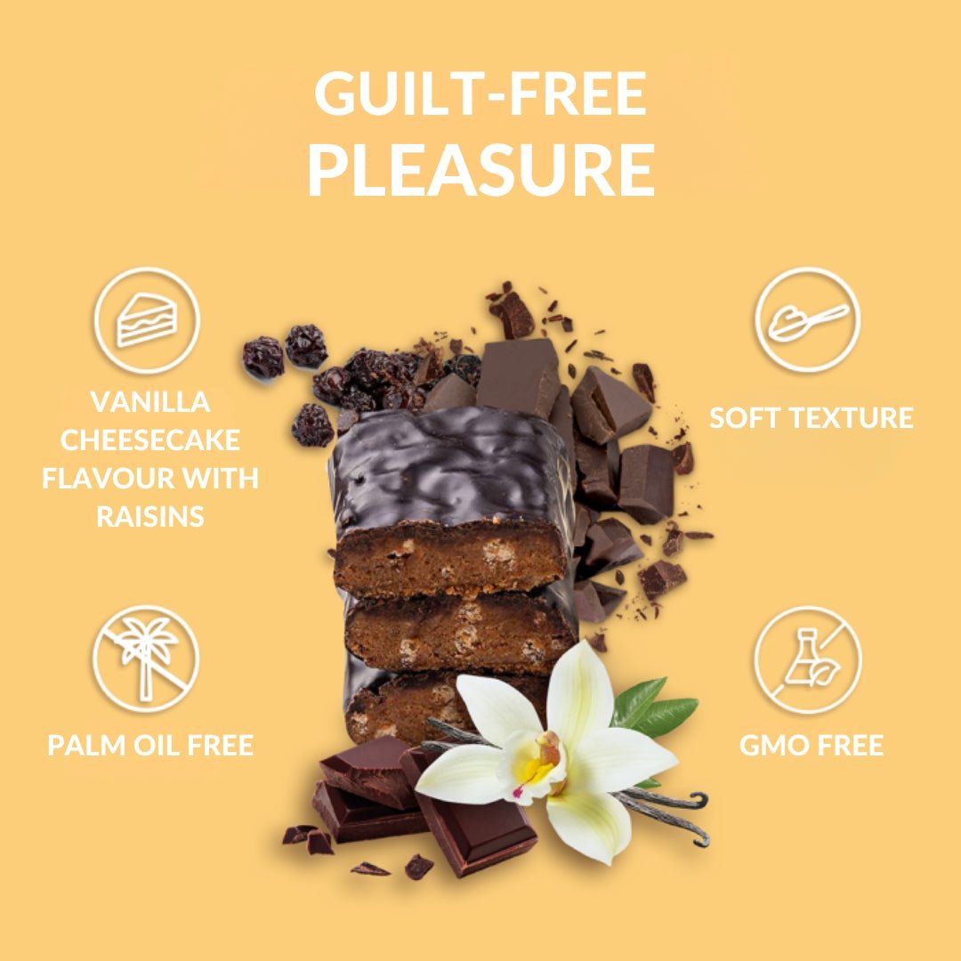 Protein 28% Bar - Vanilla Cheesecake dark chocolate covered 40g