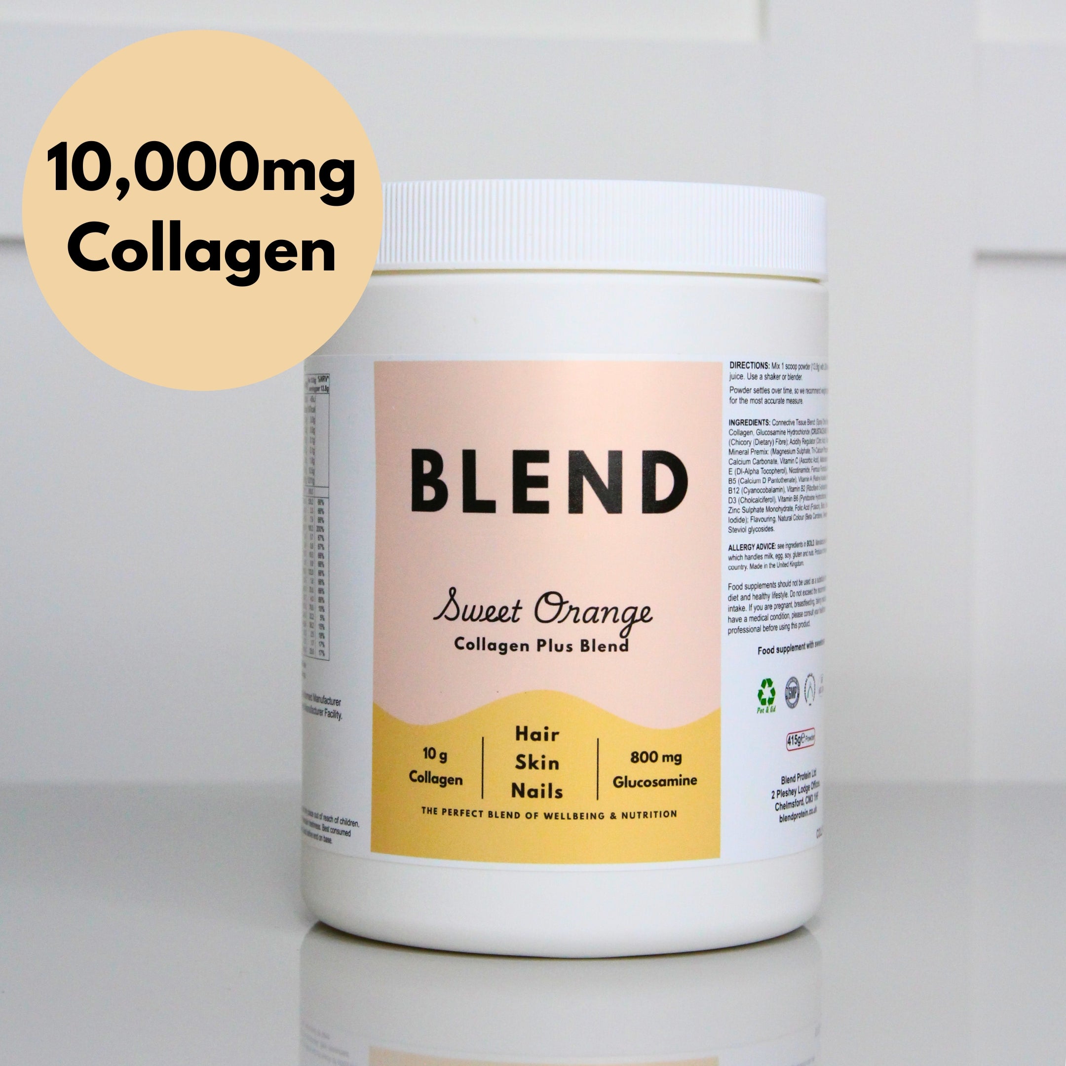 Collagen Plus Blend - Sweet Orange Flavour
