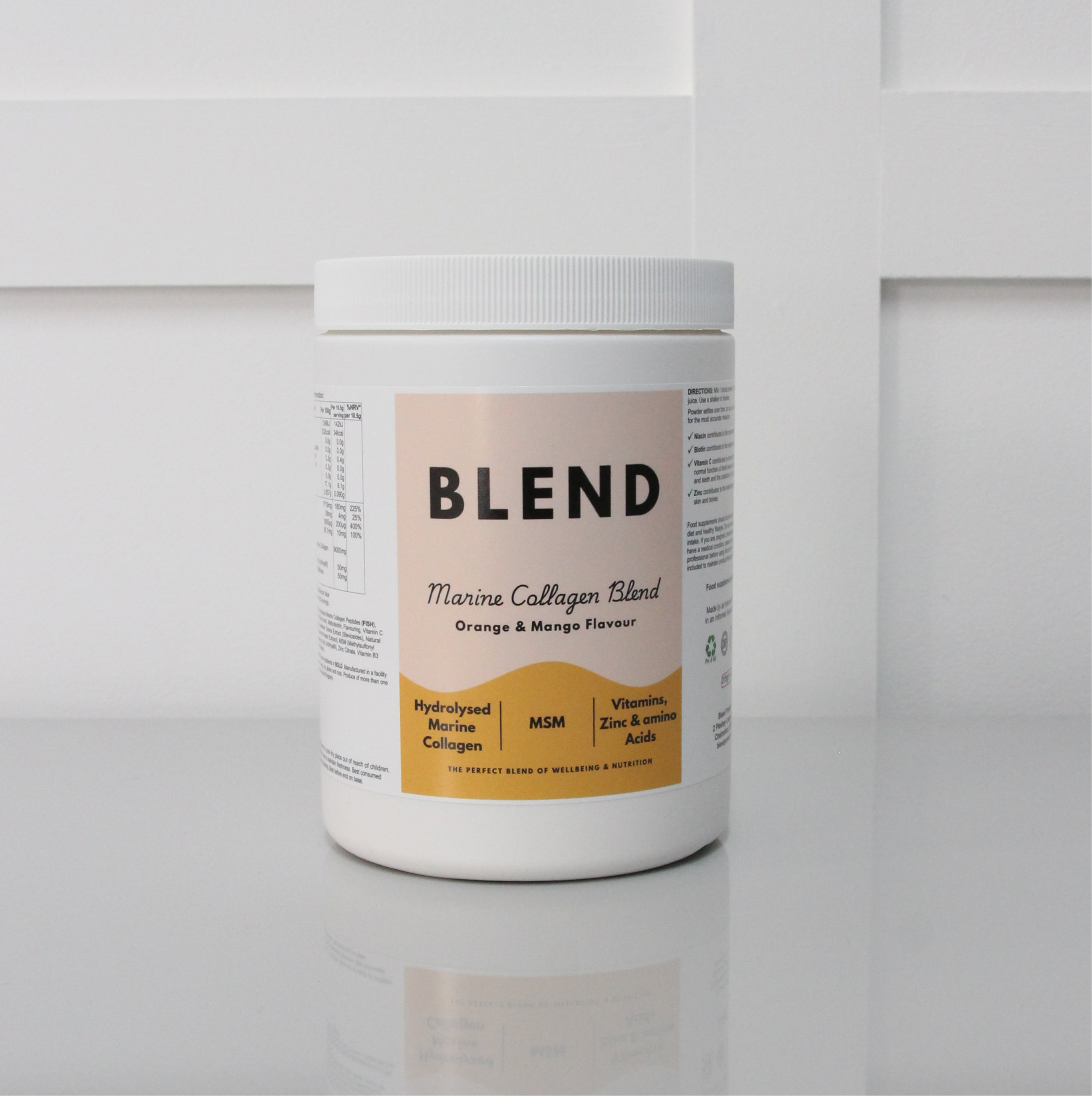 Marine Collagen Blend - Orange & Mango Flavour