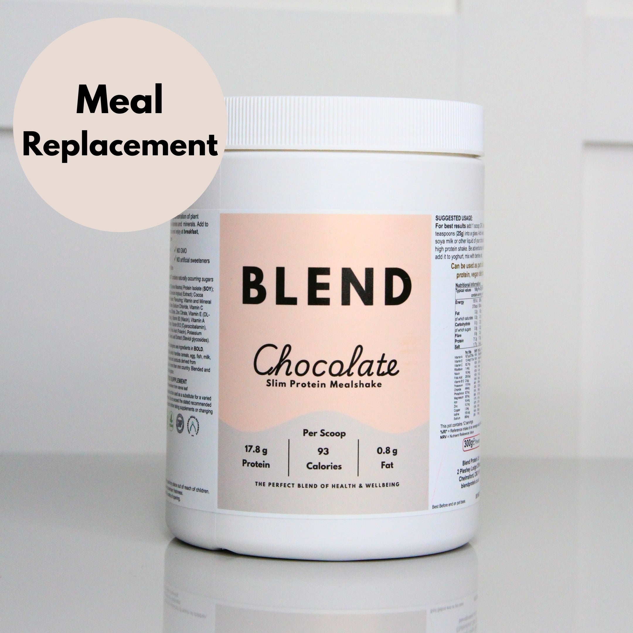 Organic Slim Protein Mealshake - Chocolate Flavour