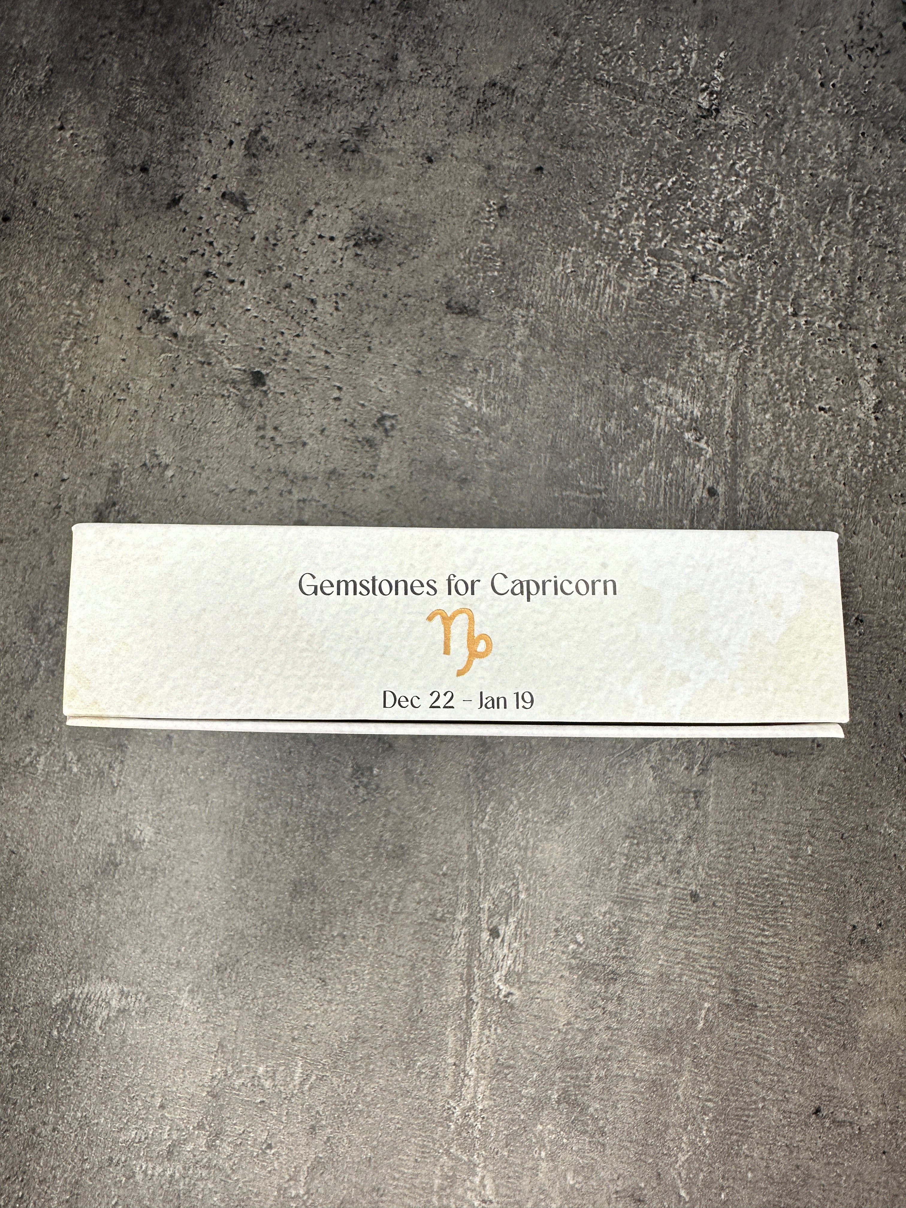 Capricorn crystal tumblestone gift set - Bundle