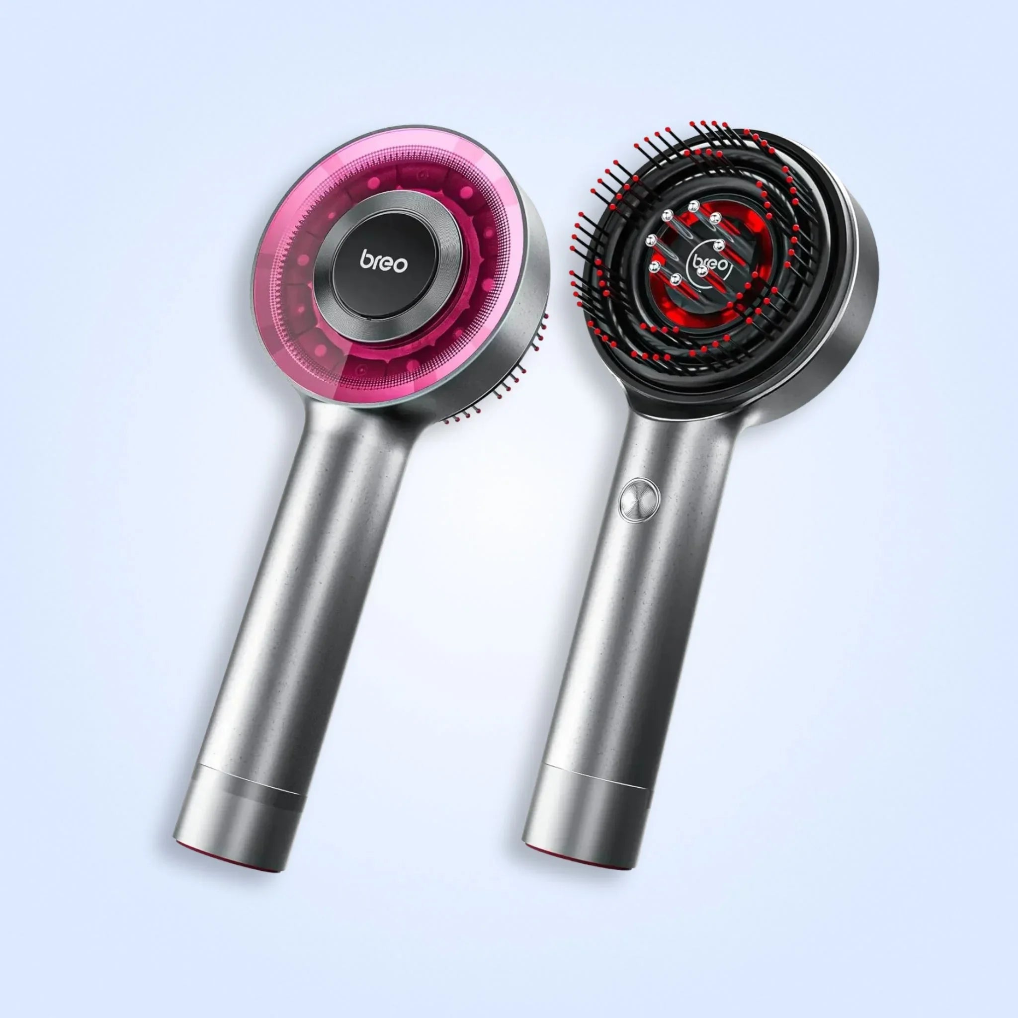 Breo Scalp 3 – Premium Electric Scalp Massager Brush with Red Light & Oil Applicator