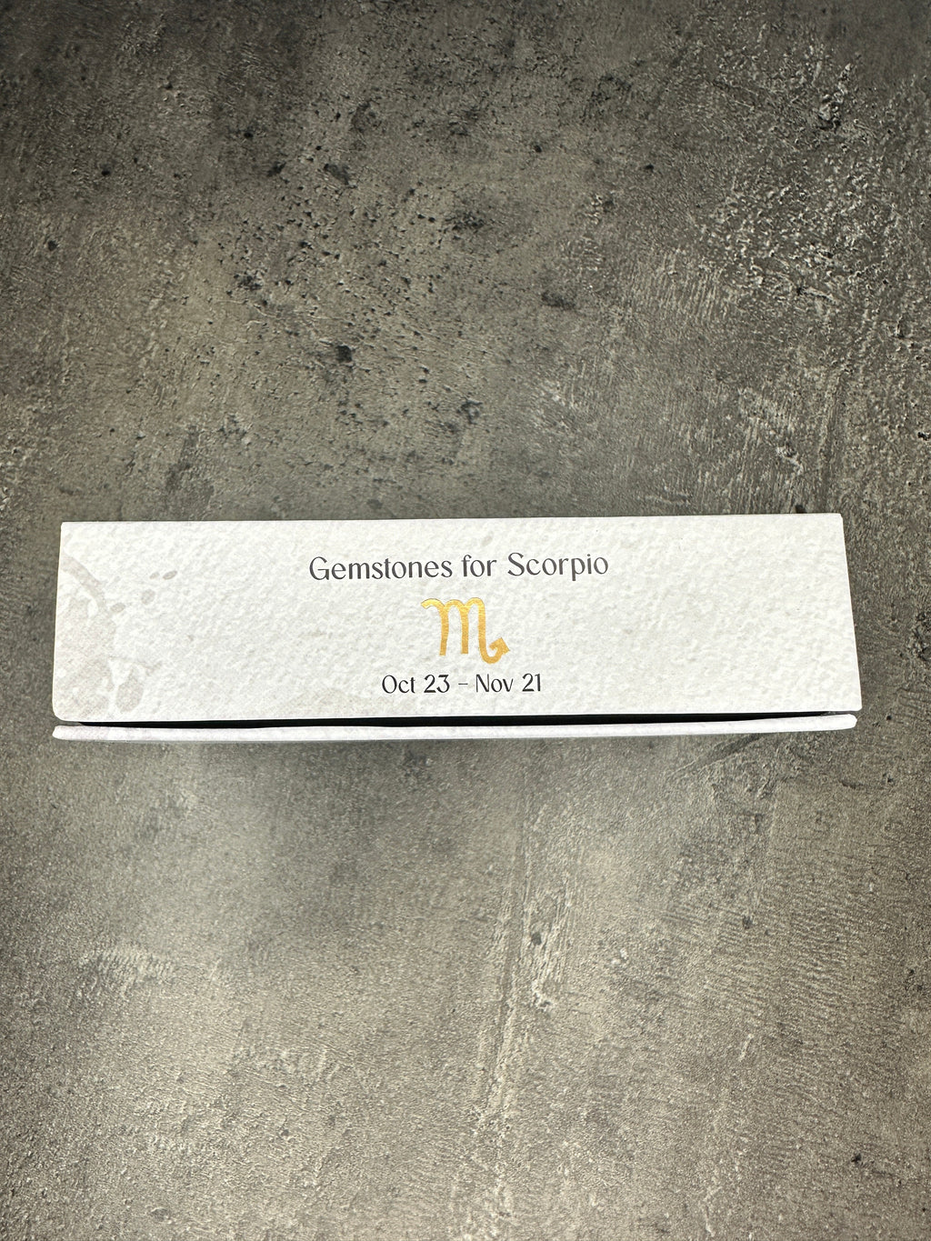 Scorpio crystal tumblestone gift set - Bundle