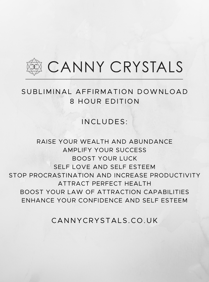 8 Hour bundle - Subliminal affirmation download