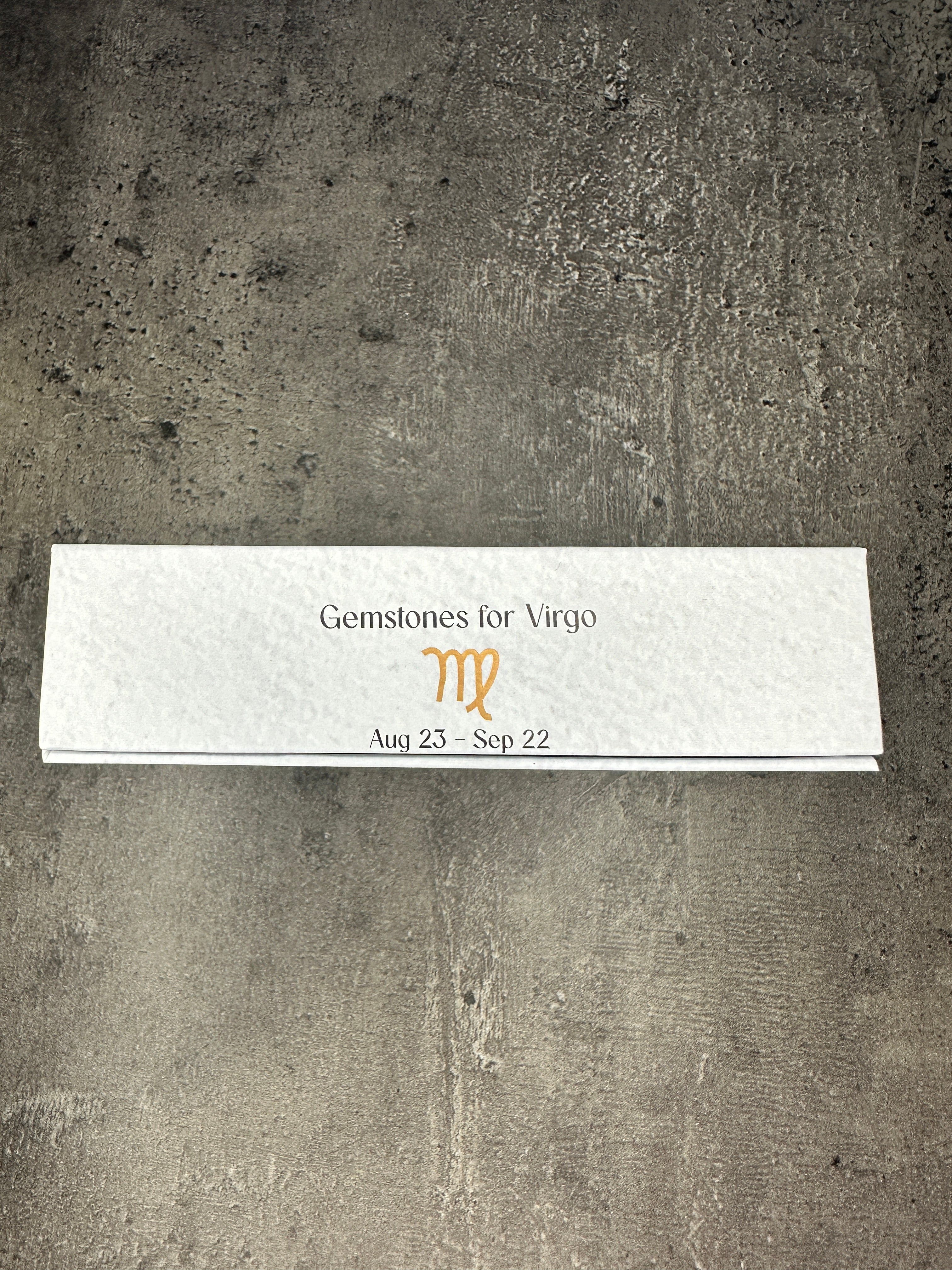 Virgo crystal tumblestone gift set - Bundle