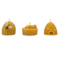 Bee Happy Gift Pack 3 Candles - Pure Beeswax Candle