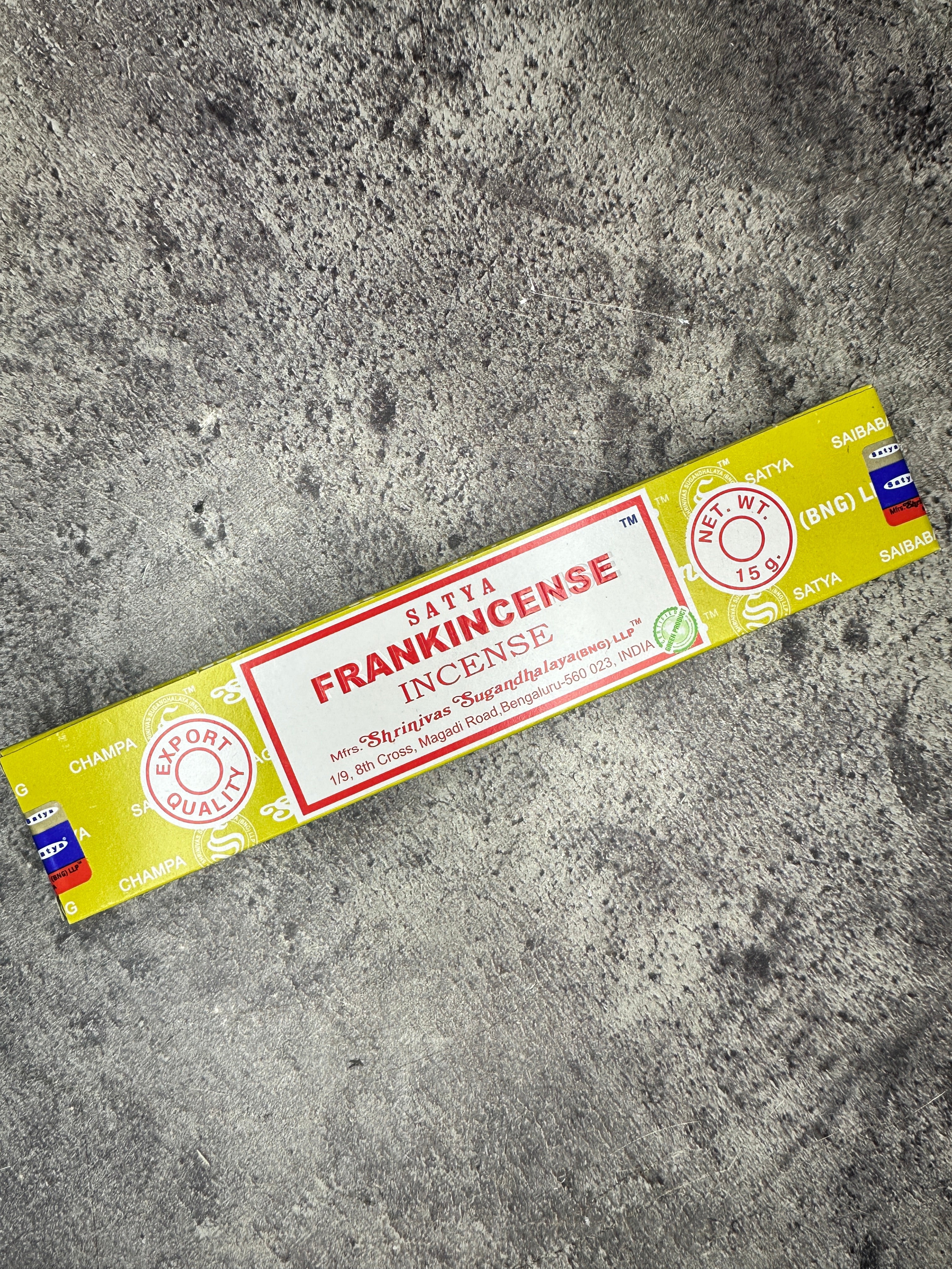 Frankincense, satya incense sticks