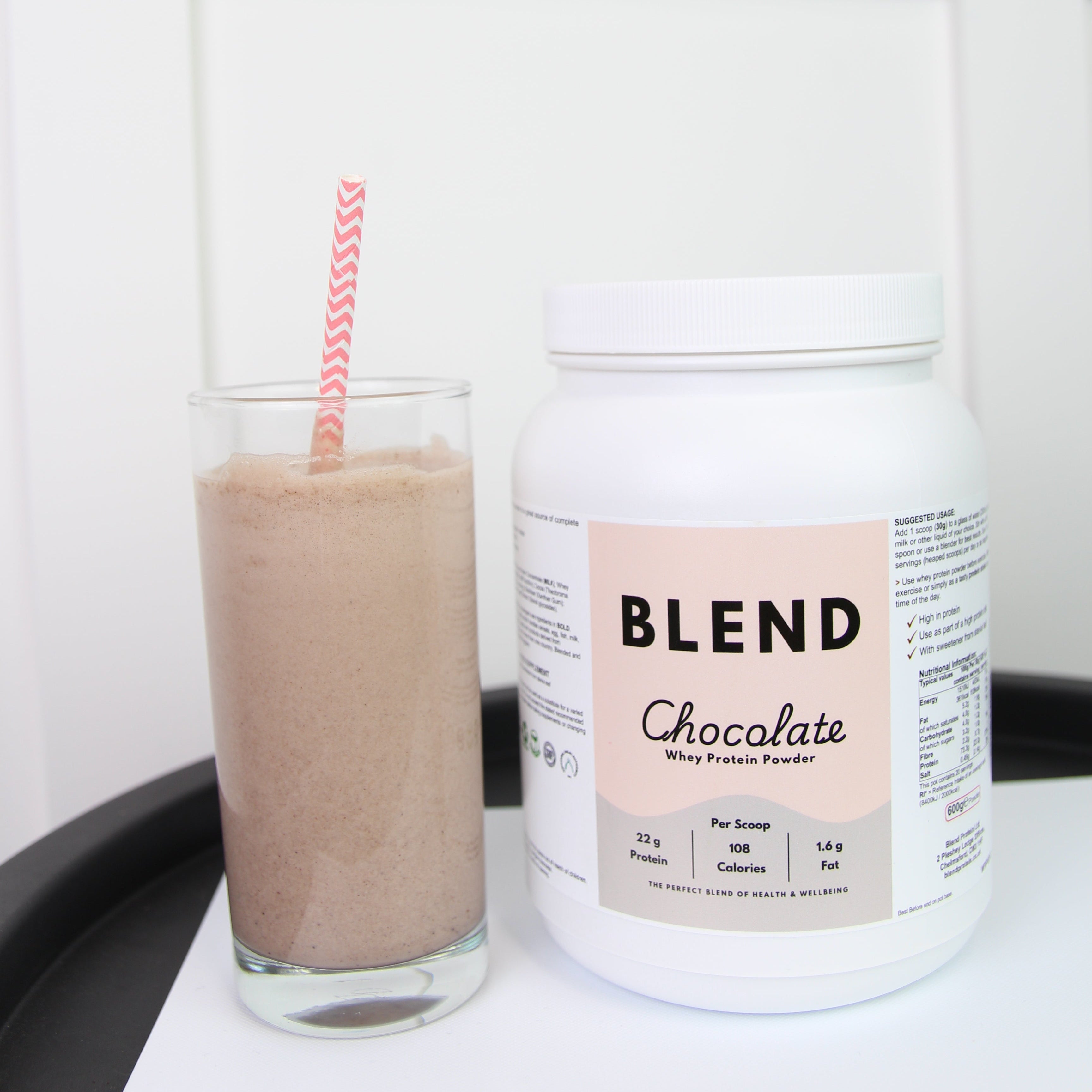 Organic Whey Protein Powder - Chocolate Flavour