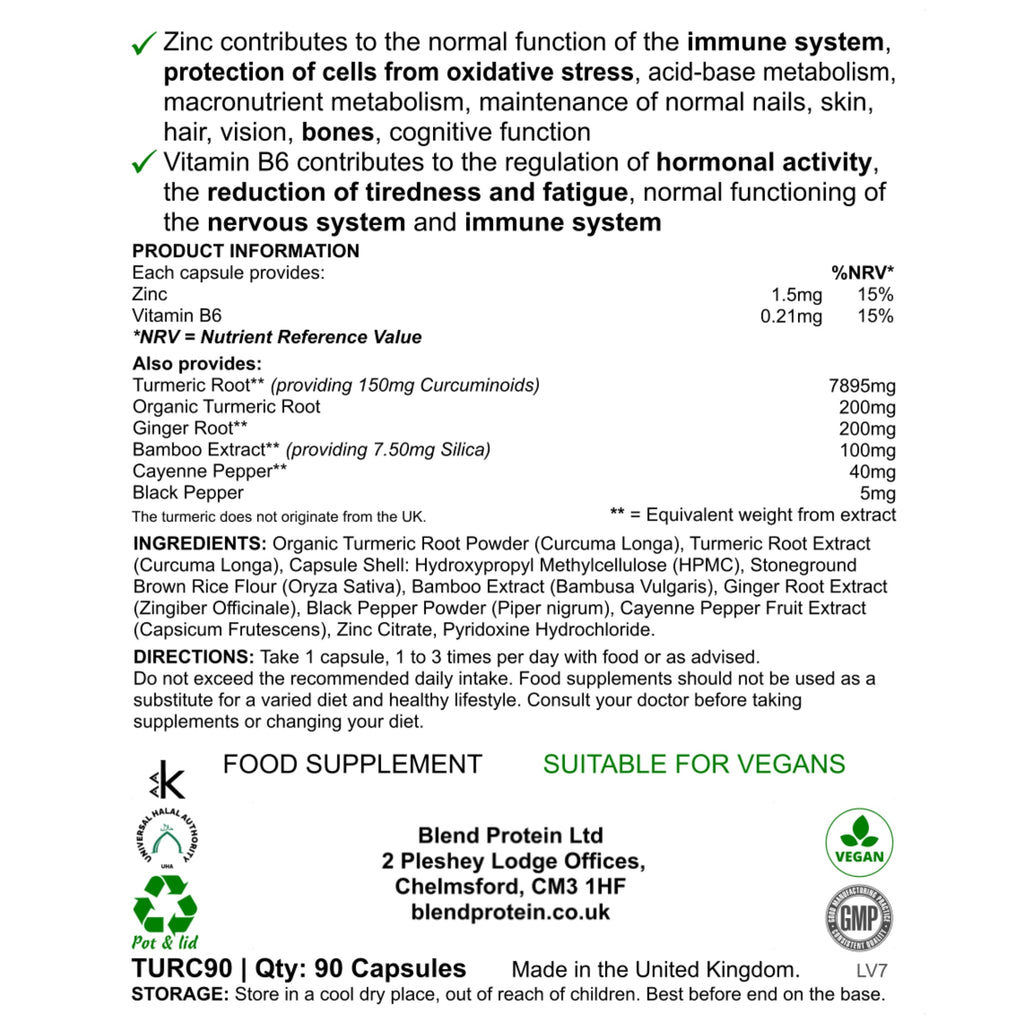 Turmeric Extract Capsules