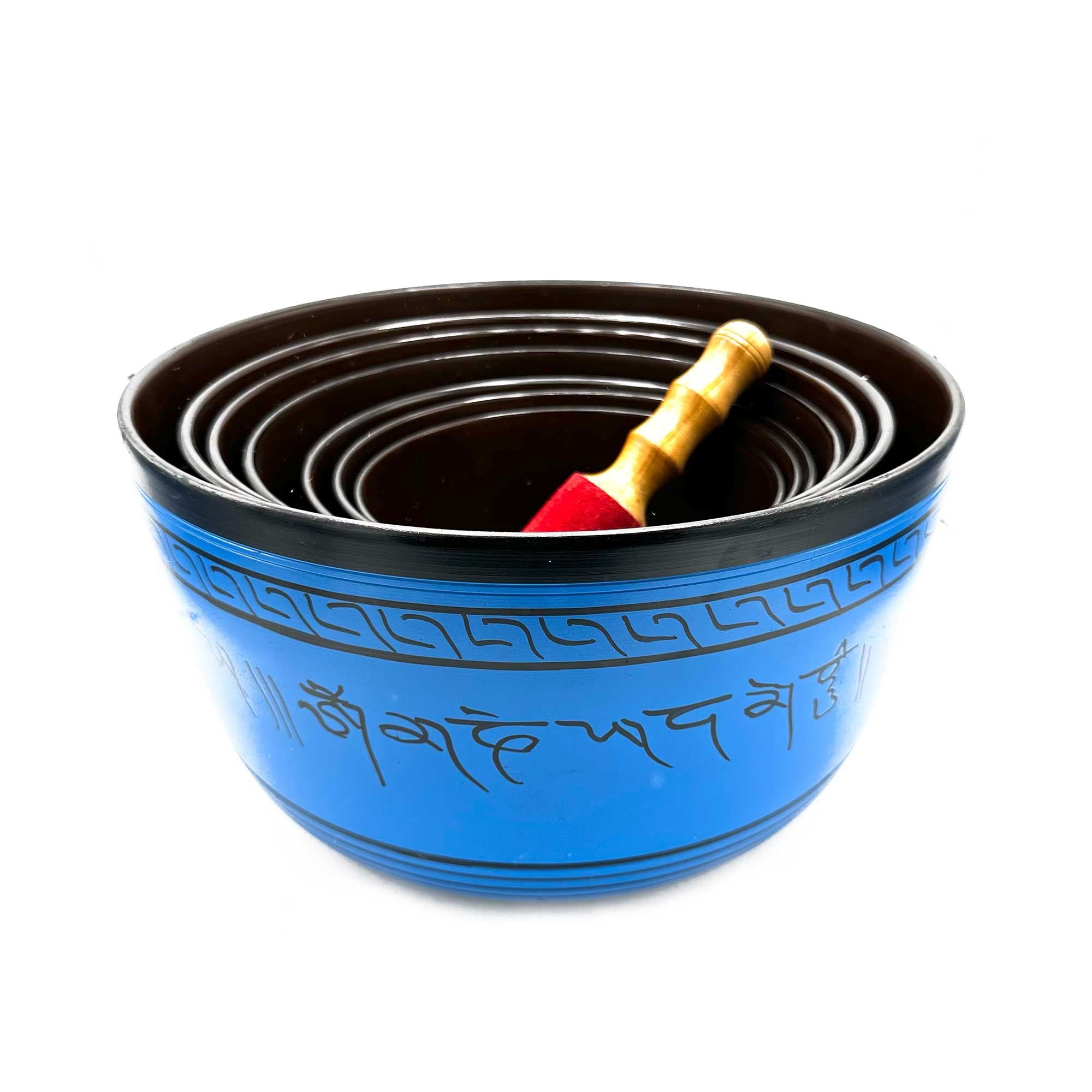 Small Chakra Set of  Seven Singing Bowls (14-22cm)