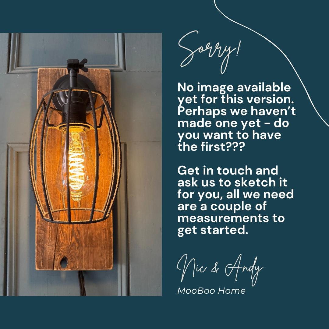 Caged Wall Light Sconce