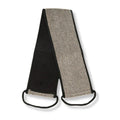 Eco Bath  Natural Sisal Hemp Back Strap Black