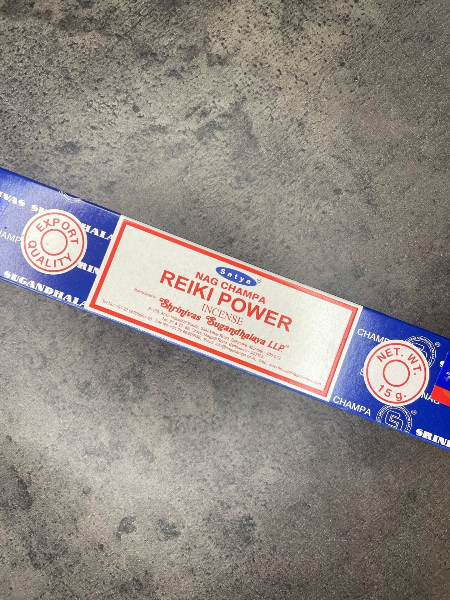Reiki power, satya incense sticks