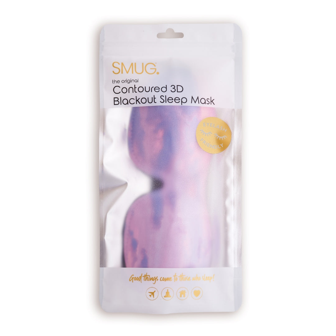Contoured 3D Blackout Sleep Mask - Cloudy Sky