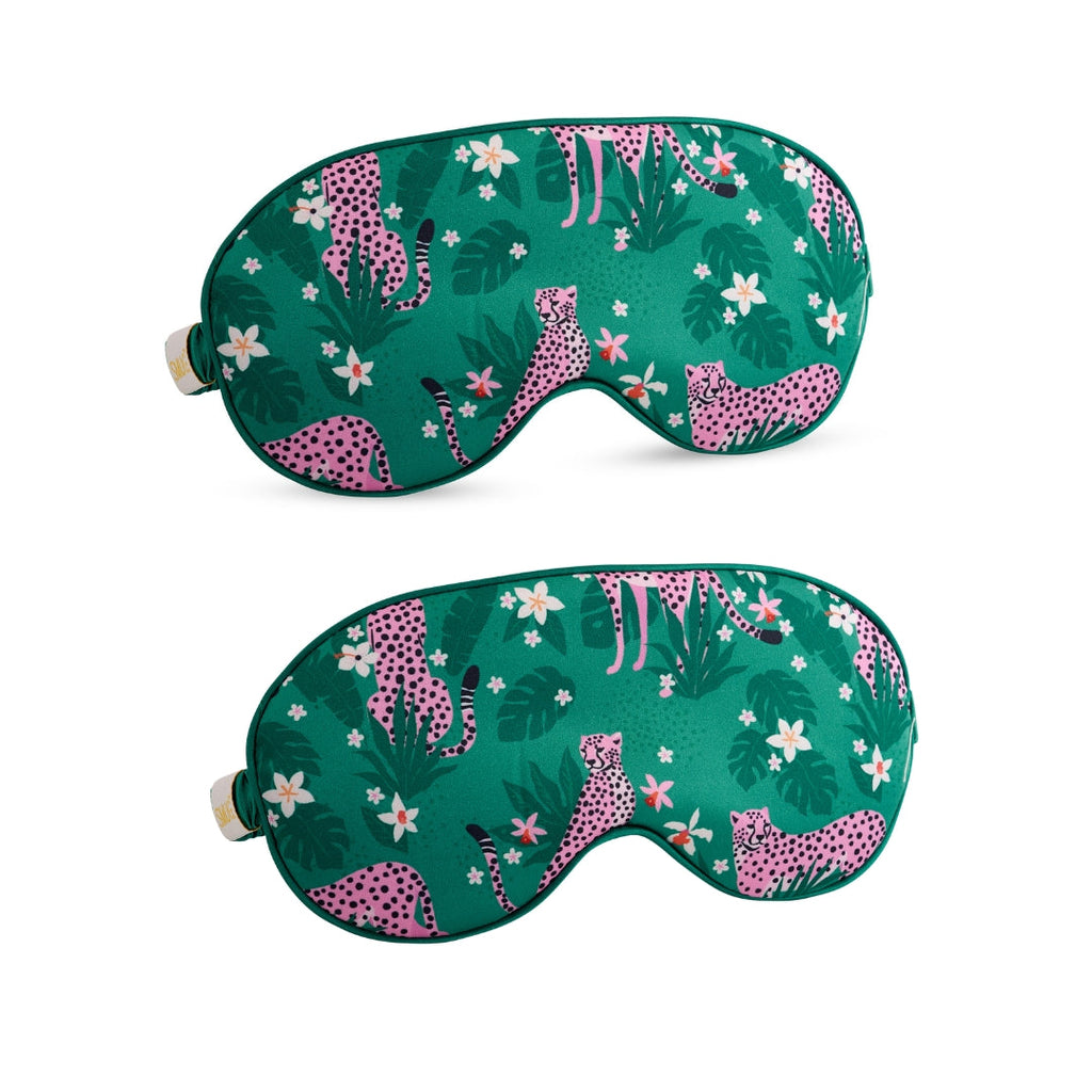 Satin Sleep Mask Twin Pack Sets - Various Designs