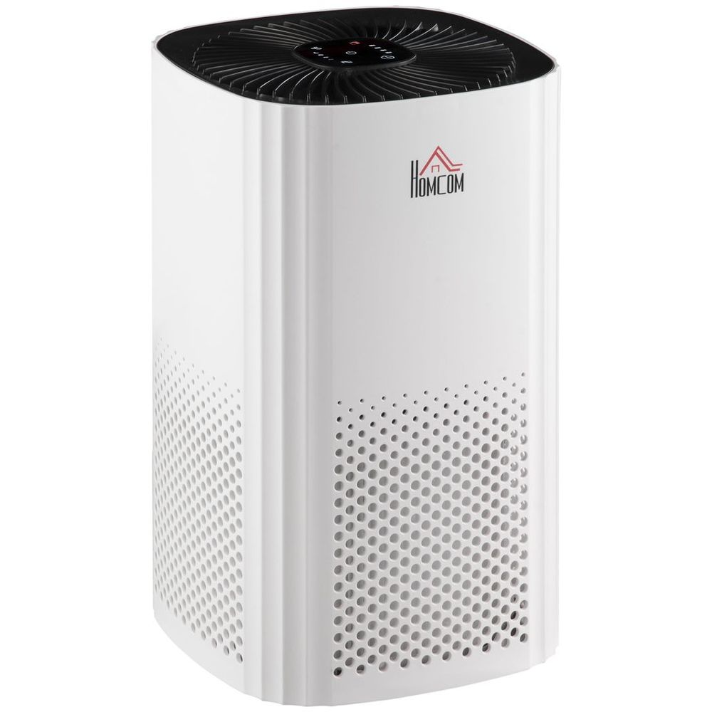 Premium 3-Stage Air Purifier for Bedroom - Filters Dust, Allergens, & Smoke