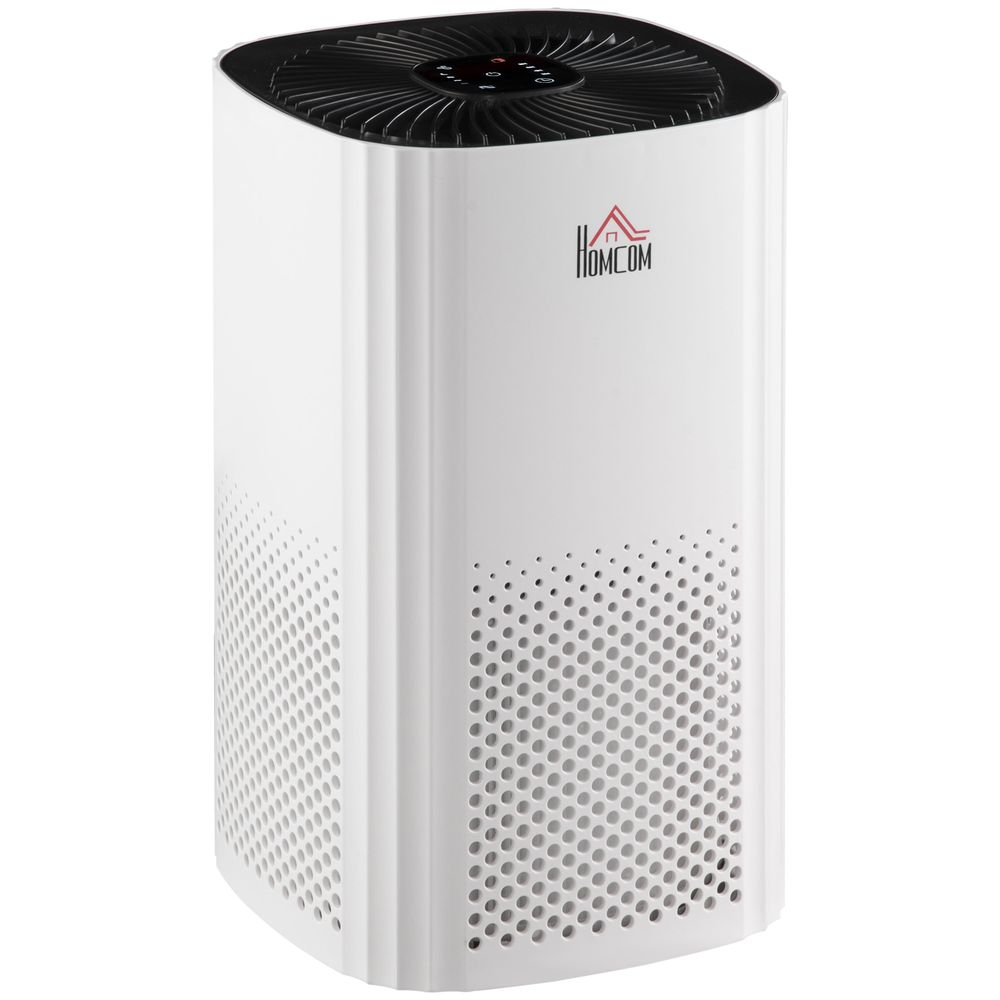 Premium 3-Stage Air Purifier for Bedroom - Filters Dust, Allergens, & Smoke